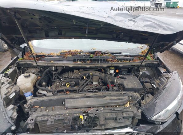 2FMPK4K91KBC10681 2019 FORD EDGE Черный Вид сзади