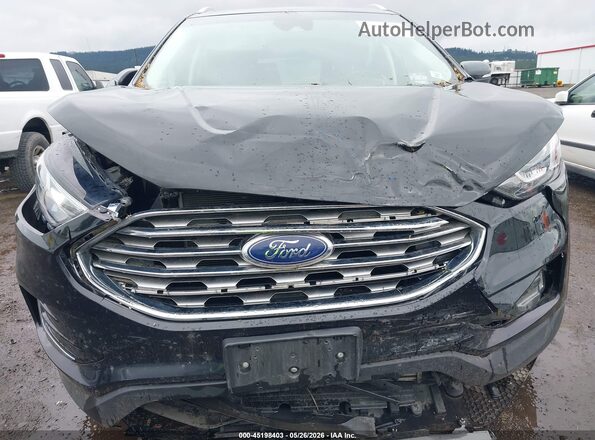 2FMPK4K91KBC10681 2019 FORD EDGE Черный Вид спереди