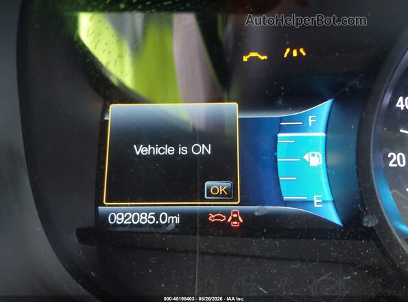 2FMPK4K91KBC10681 2019 FORD EDGE Черный 
