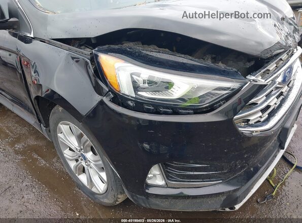 2FMPK4K91KBC10681 2019 FORD EDGE Черный 