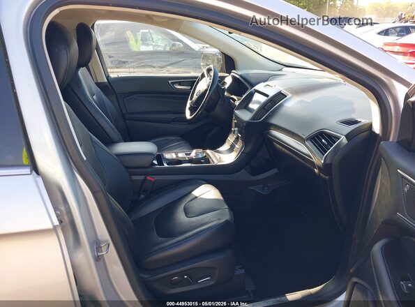 2FMPK4K91KBC31174 2019 FORD EDGE Silver Вид салону спереду