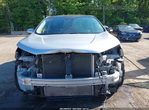 2FMPK4K91KBC31174 2019 FORD EDGE Silver Вид щитка приладів