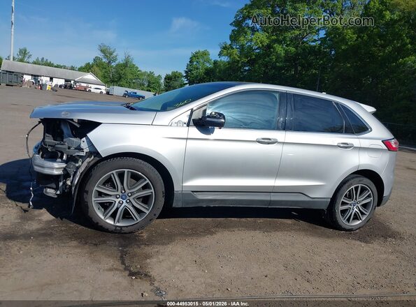 2FMPK4K91KBC31174 2019 FORD EDGE Silver Панорамний вид салону 360°