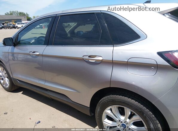 2FMPK4K91MBA16929 2021 FORD EDGE Silver Widok wnętrza 360 stopni