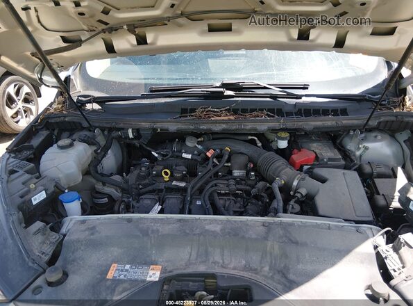 2FMPK4K91MBA16929 2021 FORD EDGE Silver Widok z tyłu