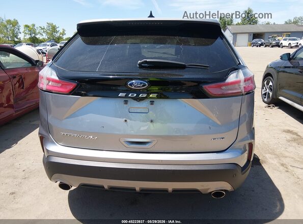 2FMPK4K91MBA16929 2021 FORD EDGE Silver 