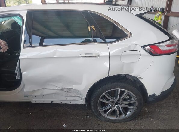 2FMPK4K91RBA86809 2024 FORD EDGE White Front view
