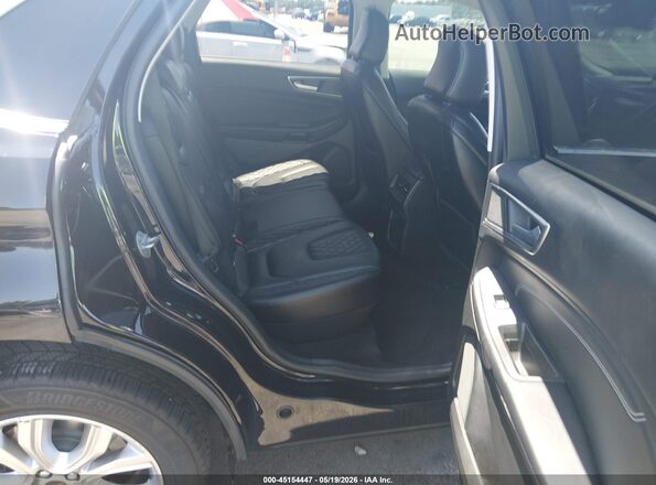 2FMPK4K93PBA58233 2023 FORD EDGE Black VIN კოდის სტიკერის ხედი
