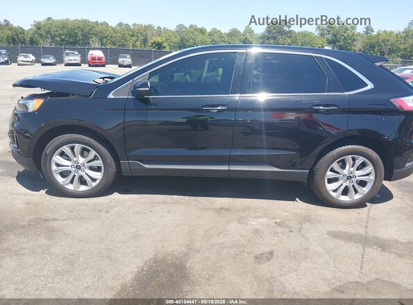 2FMPK4K93PBA58233 2023 FORD EDGE Black სალონის 360-გრადუსიანი ხედი