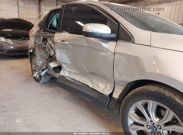 2FMPK4K94KBC71376 2019 FORD EDGE Серебряный Вид спереди