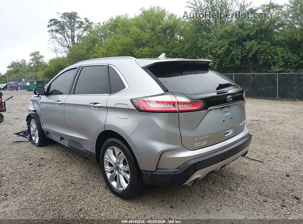 2FMPK4K94LBA08967 2020 FORD EDGE Silver Հետևի ձախ