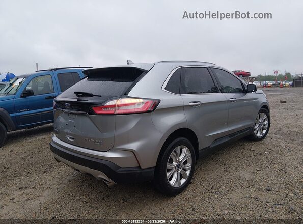 2FMPK4K94LBA08967 2020 FORD EDGE Silver Հետևի աջ