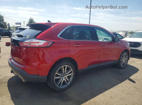 2FMPK4K94MBA36947 2021 FORD EDGE Red 