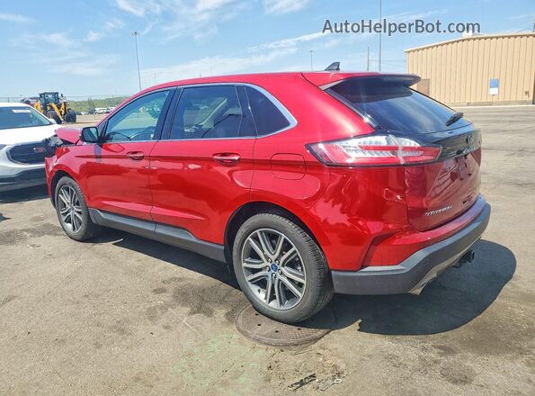 2FMPK4K94MBA36947 2021 FORD EDGE Red 