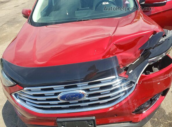 2FMPK4K94MBA36947 2021 FORD EDGE Red 