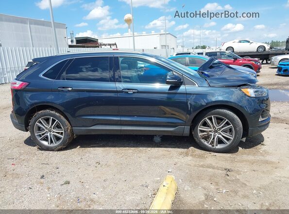 2FMPK4K95RBA05665 2024 FORD EDGE Black უკანა სალონის ხედი