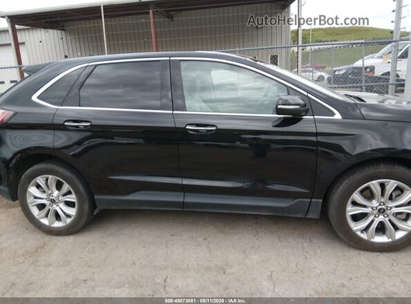 2FMPK4K95RBA48791 2024 FORD EDGE Black Vista interior de 360 grados