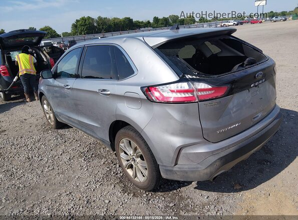 2FMPK4K95RBA78373 2024 FORD EDGE Silver Tył lewy