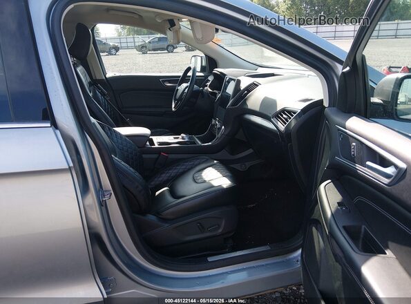 2FMPK4K95RBA78373 2024 FORD EDGE Silver Widok wnętrza z przodu
