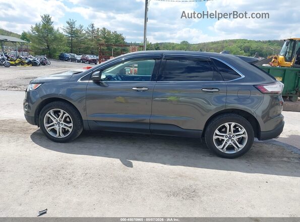 2FMPK4K96GBC64467 2016 FORD EDGE Gray სალონის 360-გრადუსიანი ხედი