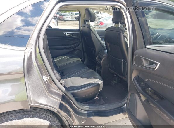 2FMPK4K96GBC64467 2016 FORD EDGE Gray VIN კოდის სტიკერის ხედი