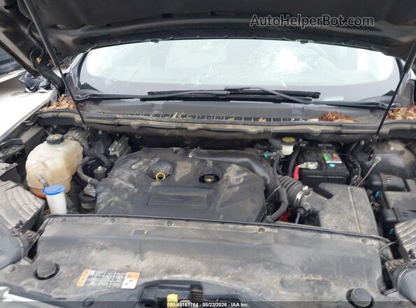 2FMPK4K97GBB43785 2016 FORD EDGE Gray Rear view