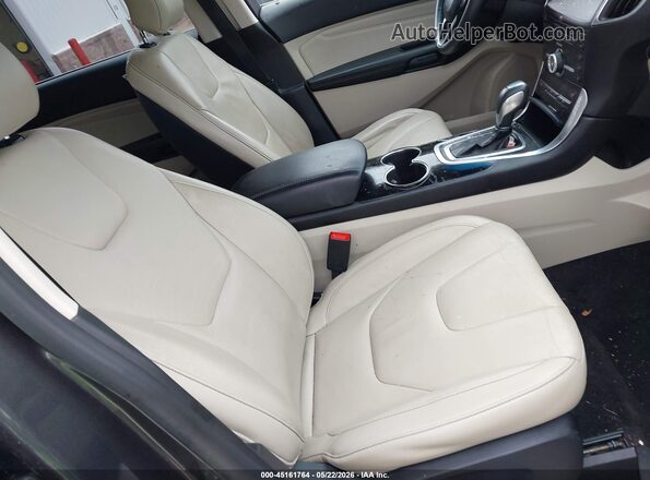 2FMPK4K97GBB43785 2016 FORD EDGE Gray Front interior view