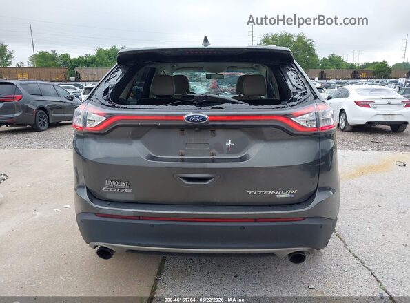 2FMPK4K97GBB43785 2016 FORD EDGE Gray 