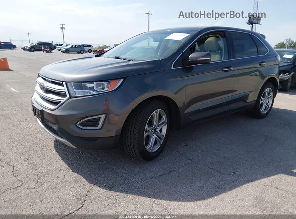 2FMPK4K97HBB88808 2017 FORD EDGE Gray 