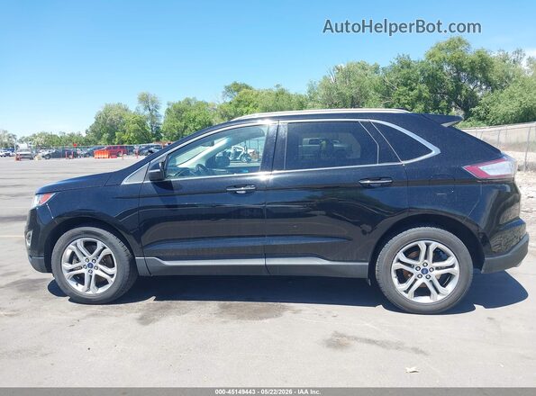 2FMPK4K97JBB88894 2018 FORD EDGE Black Панорамний вид салону 360°