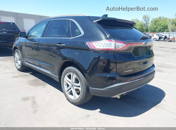 2FMPK4K97JBB88894 2018 FORD EDGE Black Задня ліва чверть