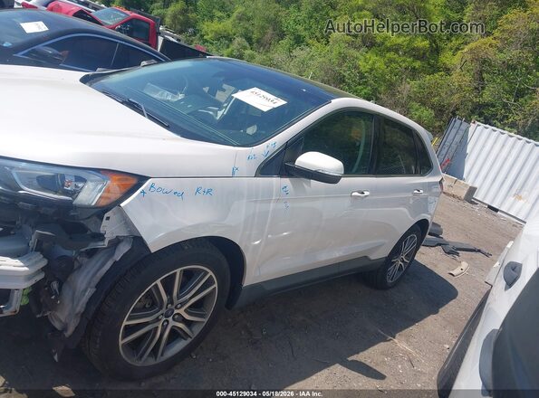 2FMPK4K97KBB78531 2019 FORD EDGE White 