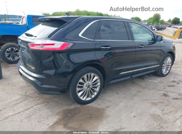 2FMPK4K97LBB62718 2020 FORD EDGE Black უკანა მარჯვენა