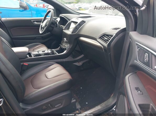 2FMPK4K97LBB62718 2020 FORD EDGE Black წინა სალონის ხედი