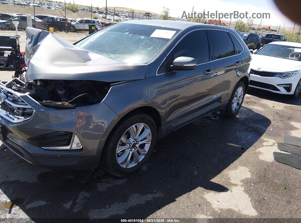2FMPK4K97NBA53422 2022 FORD EDGE Gray 