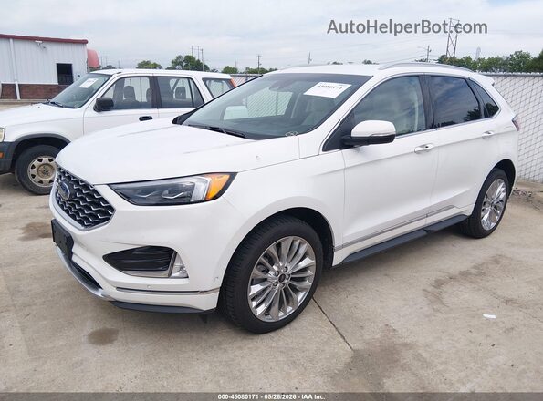 2FMPK4K97PBA46389 2023 FORD EDGE White Front left