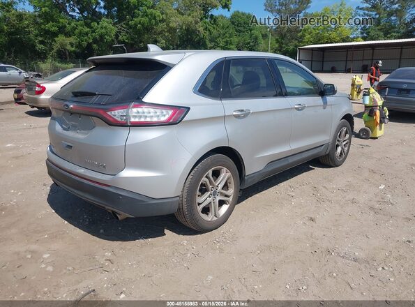 2FMPK4K98JBB44712 2018 FORD EDGE Silver 
