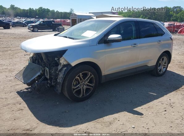 2FMPK4K98JBB44712 2018 FORD EDGE Silver 