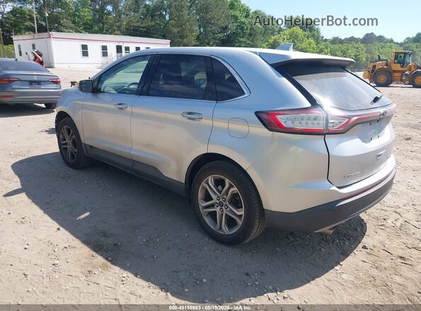 2FMPK4K98JBB44712 2018 FORD EDGE Silver 