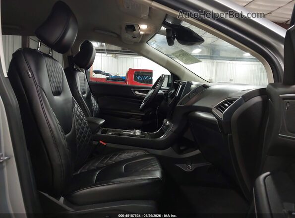 2FMPK4K98PBA57899 2023 FORD EDGE Silver Vista interior delantera