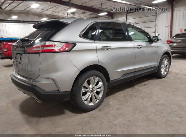 2FMPK4K98PBA57899 2023 FORD EDGE Silver Trasero derecho
