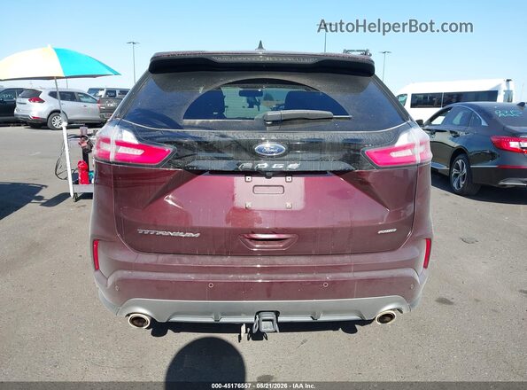 2FMPK4K98RBB23774 2024 FORD EDGE Maroon 
