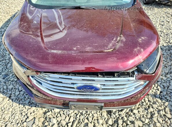 2FMPK4K99KBC14025 2019 FORD EDGE Maroon 