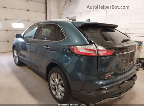 2FMPK4K9XKBB32501 2019 FORD EDGE Black Հետևի ձախ