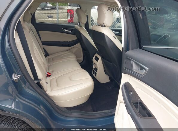 2FMPK4K9XKBB60248 2019 FORD EDGE Blue Вид наклейки з VIN-кодом