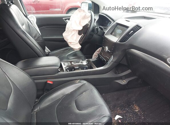2FMPK4K9XLBA02283 2020 FORD EDGE Blue Front interior view