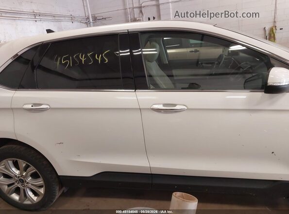 2FMPK4K9XLBB21130 2020 FORD EDGE White Rear interior view