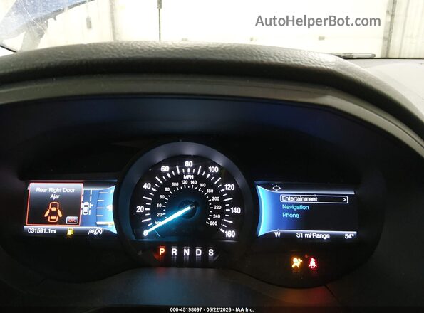 2FMPK4K9XRBA80488 2024 FORD EDGE Blue Вид задніх сидінь