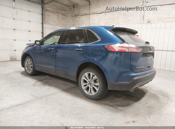 2FMPK4K9XRBA80488 2024 FORD EDGE Blue Задня ліва чверть