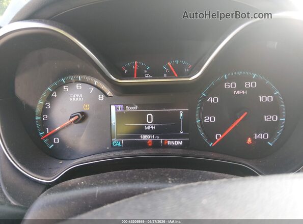 2G1105S31J9165368 2018 CHEVROLET IMPALA Black Հետևի նստատեղերի տեսք